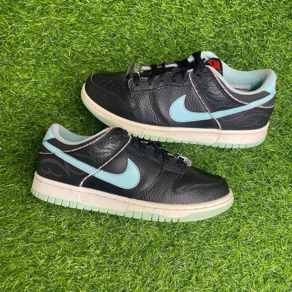 Nike Dunk Low SE Barber Shop Black Size Women’s 7.5